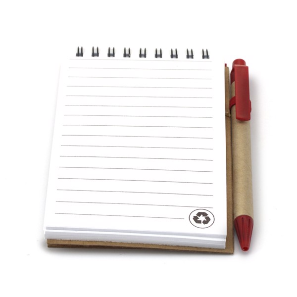 Notebook Ecocard - White