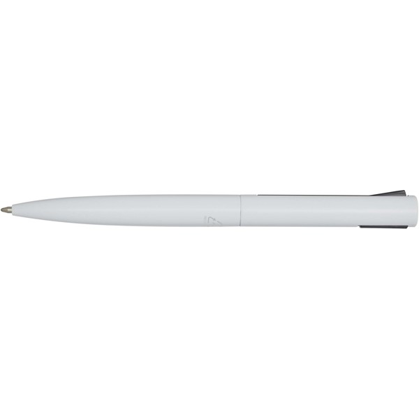Juana recycled aluminium ballpoint pen (black ink) - White