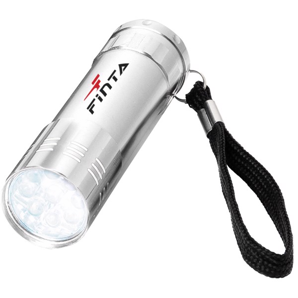 Leonis 9-LED torch light - Silver