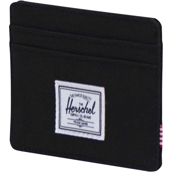 Herschel Charlie recycled RFID card holder - Black