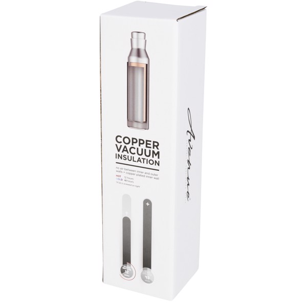 Norse 590 ml copper vacuum insulated bottle - White