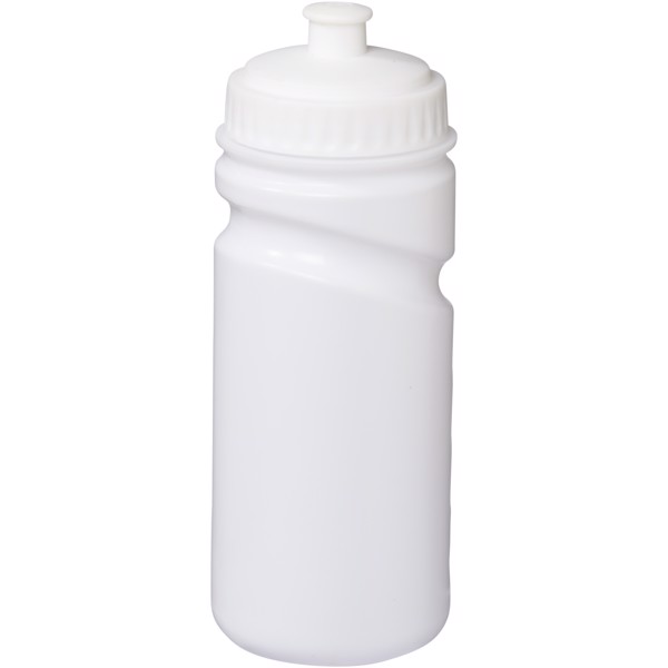 Bidón deportivo cuerpo blanco "Easy Squeezy" - Blanco