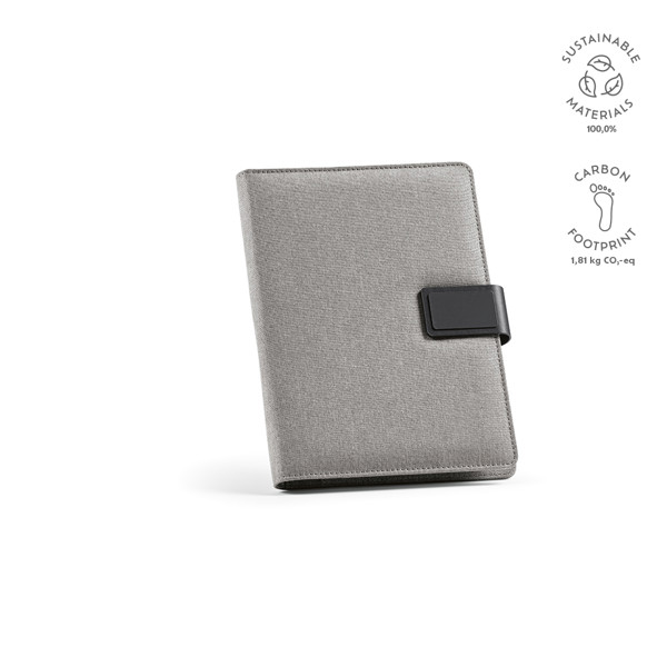 Tolstoy A5 Folder - Dark grey