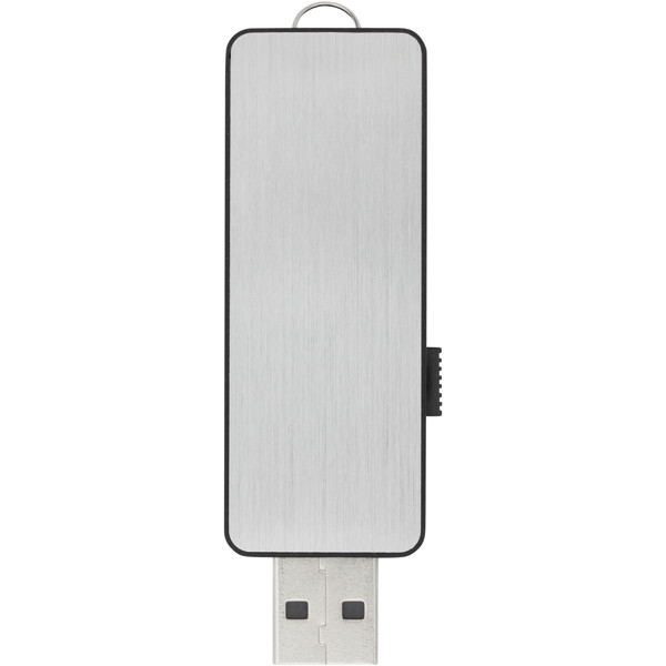 Light-up USB white light - Solid black / Silver / White / 1GB