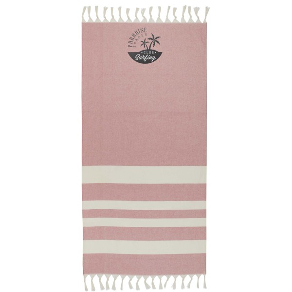 Anders hammam towel 147 x 75.5 cm - Red