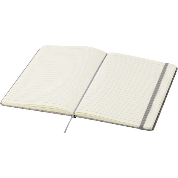 Ramona A5 cotton notebook - Grey