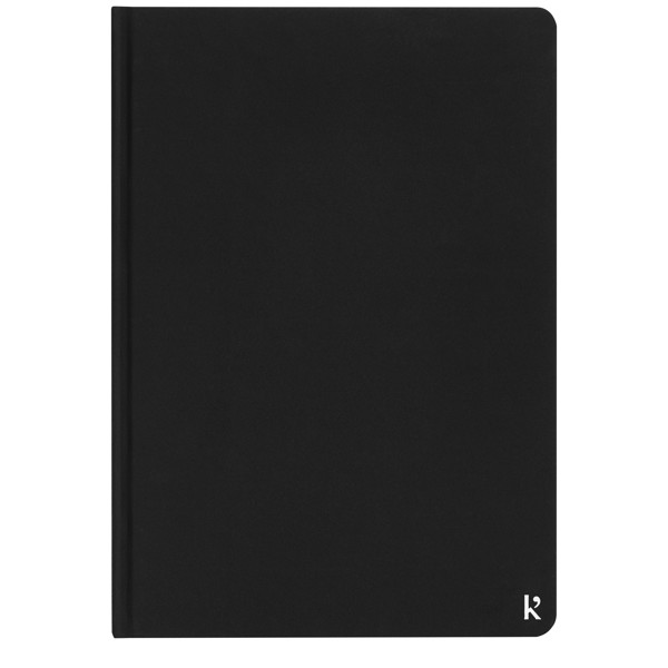 Karst® A5 stone paper hardcover notebook - lined - Black