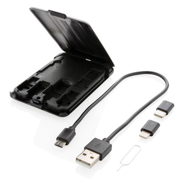 Multifunctional 5W wireless charging travel card