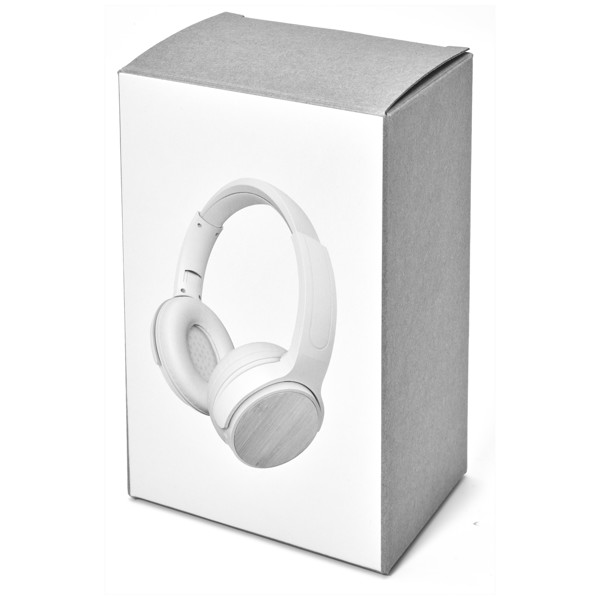 Athos bamboo Bluetooth® headphones with microphone