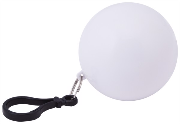 Keyring Raincoat Rany - White