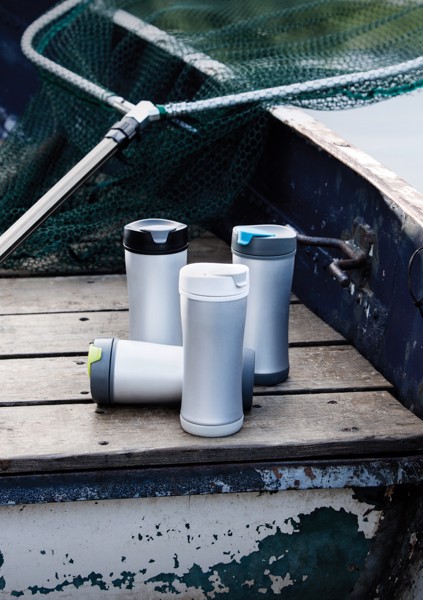 Boom eco mug - White / Grey