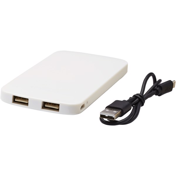 Zippy 4000 mAh slim dual power bank