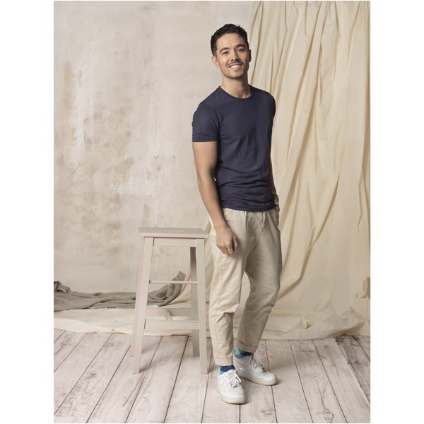 Balfour pánské organic tričko s krátkým rukávem - Bílá / M