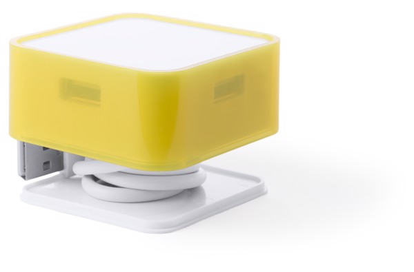 USB Hub Dix - Yellow