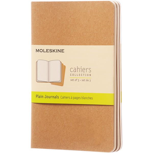 Moleskine Cahier Journal PK - plain - Kraft Brown
