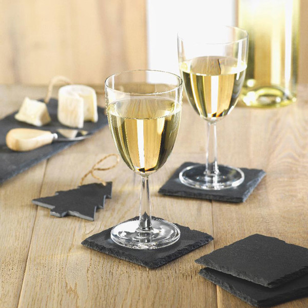 Slate coasters with EVA bottom Slate4