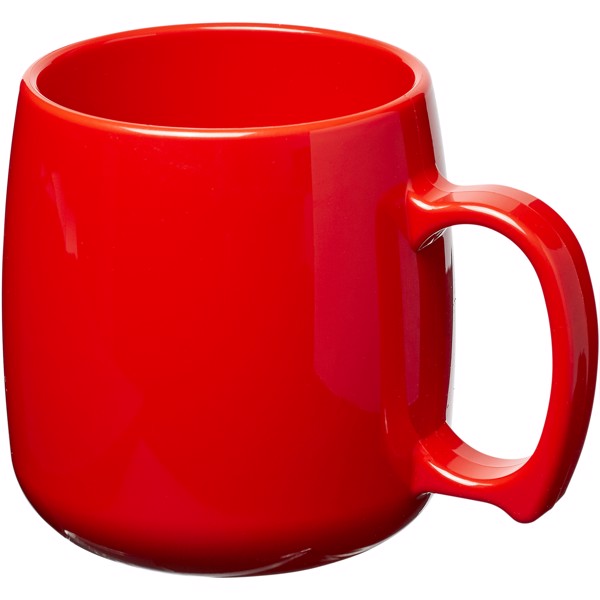 Plastový hrnek Classic 300 ml - Červená s efektem námrazy