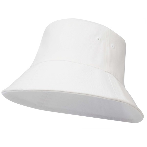 Wicklow recycled sun hat - White
