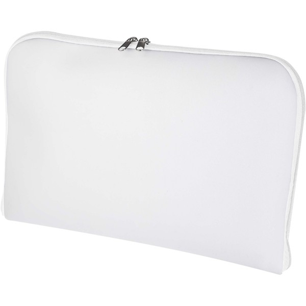 Mari 15\"-16\" sublimation laptop sleeve - White / White