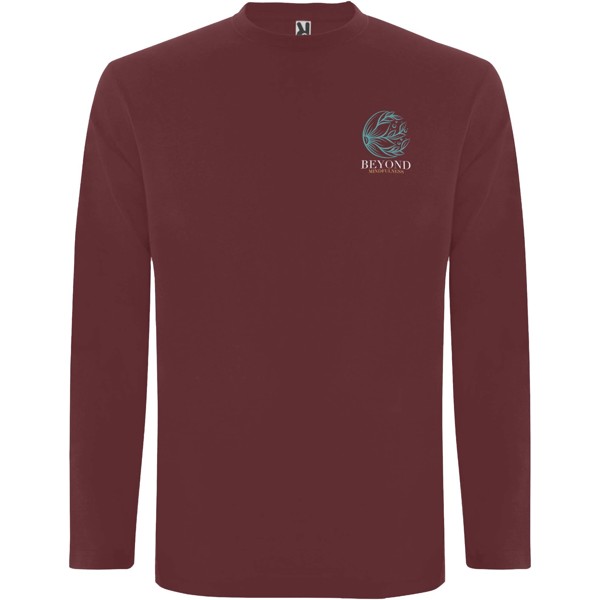 Extreme long sleeve men's t-shirt - Berry Red / 2XL
