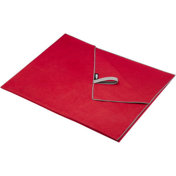 Pieter GRS ultra lightweight and quick dry towel 100x180 cm - Red