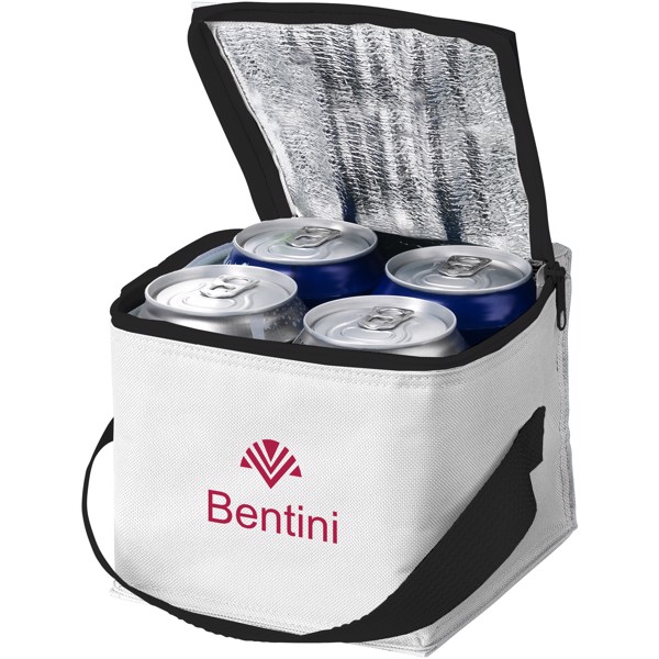 Tromso 4-can cooler bag - White