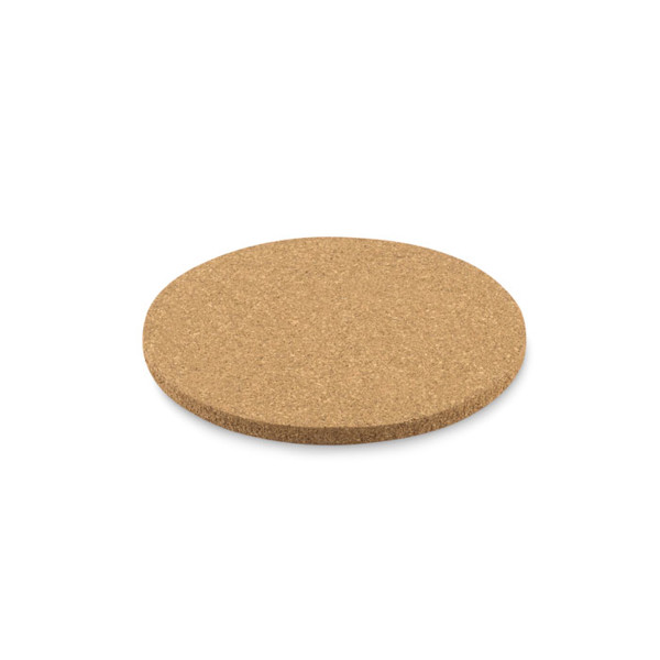 Round cork coaster Bierpon