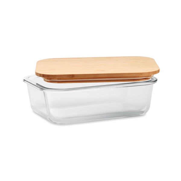 Glass lunchbox with bamboo lid Tundra Lunchbox
