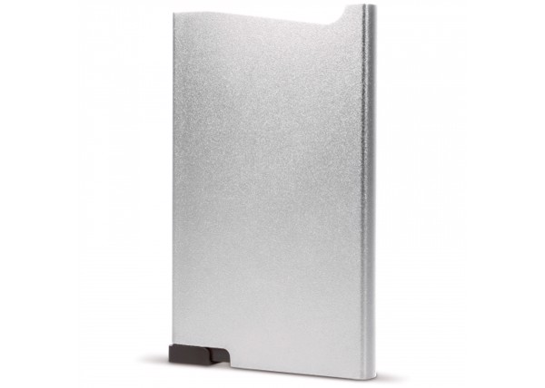 Aluminum card holder - Silver