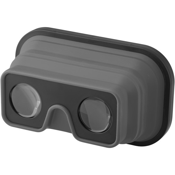 Sil-val foldable silicone virtual reality glasses - Grey