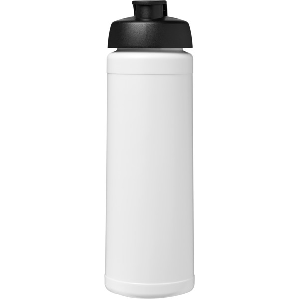 Baseline® Plus 750 ml flip lid sport bottle - White / Black