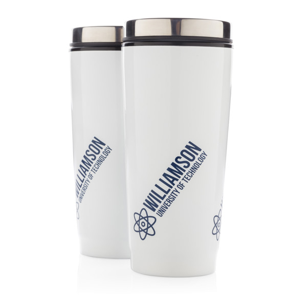 Leak proof tumbler - White