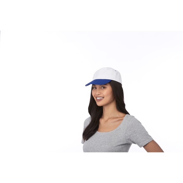 Icarus 5 panel duotone cap - Solid black / White