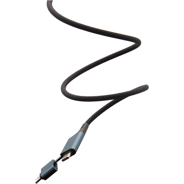 SCX.design C52 100W 4-in-1 rPET magnetic ultra fast charging cable