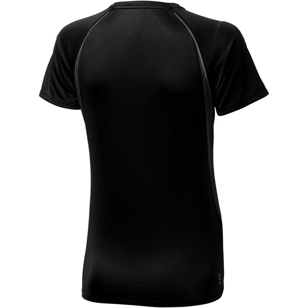 Quebec short sleeve women's cool fit t-shirt - Solid Black / S