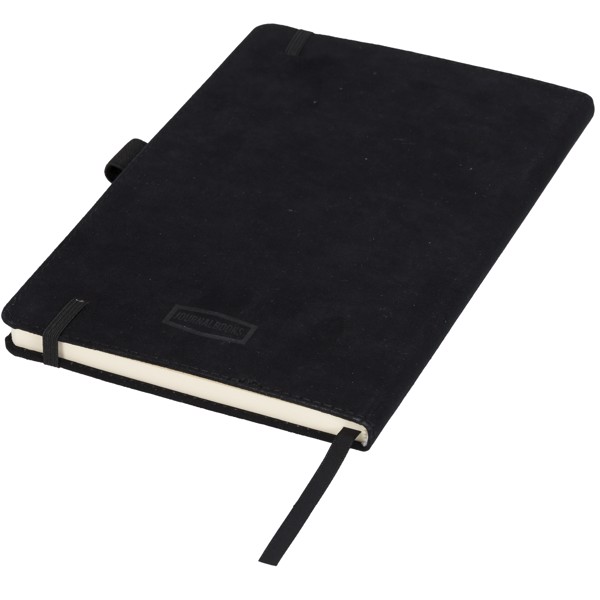 Carbony A5 suede notebook - Solid black