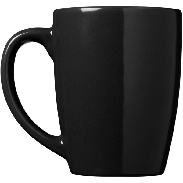 Medellin 350 ml ceramic mug - Solid black
