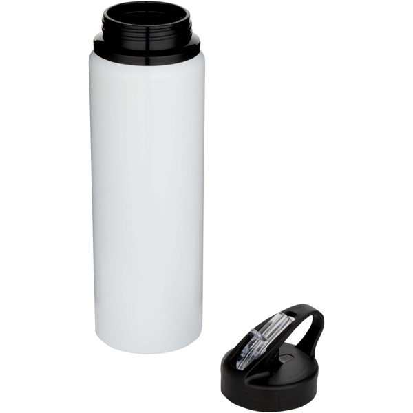 Fitz 800 ml RCS recycled single wall stainless steel water bottle - White