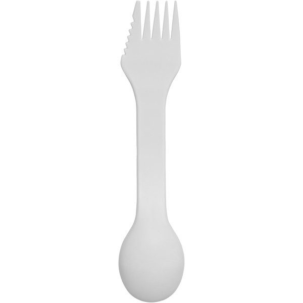 Epsy 3-in-1 spoon, fork, and knife - White