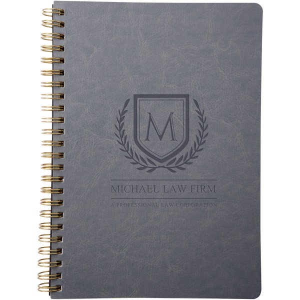 Spiraly A5 leather look journal