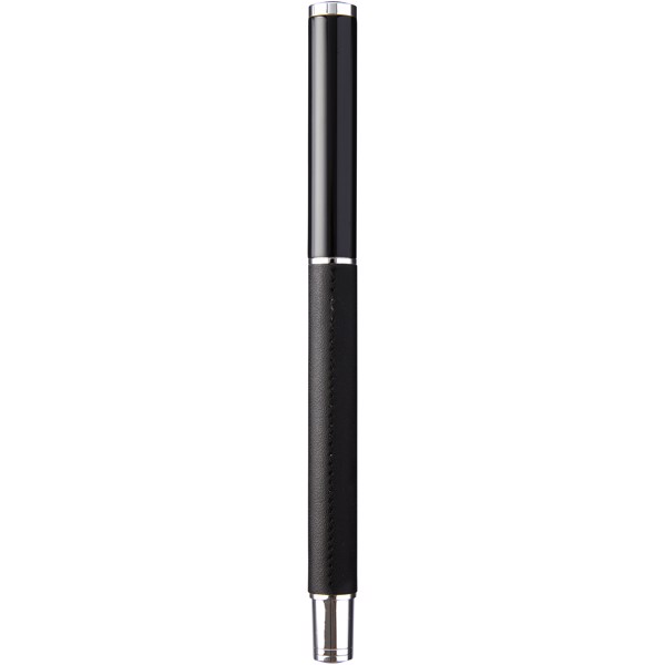 Pedova rollerball pen with leather barrel
