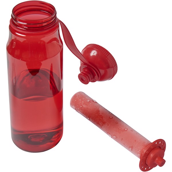 Bidón con barra de hielo de 700 ml "Artic" - Rojo
