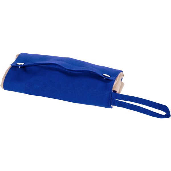 Bolsa Tote de algodón de 180 g/m² enrollable con botones "Snap"