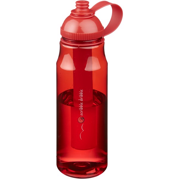 Bidón con barra de hielo de 700 ml "Artic" - Rojo