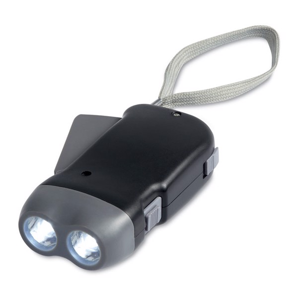 2 LED dynamo torch Robin