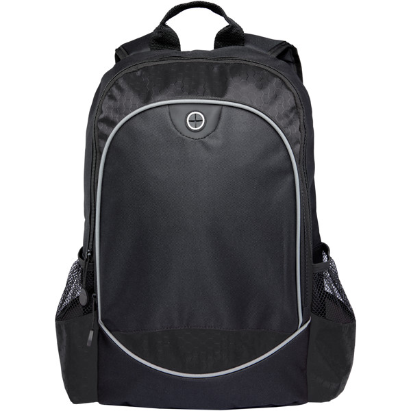 Benton 15" Laptop-Rucksack - schwarz