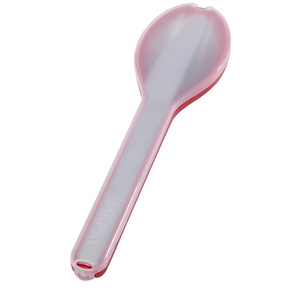 Ellipse 3-piece cutlery set - Red