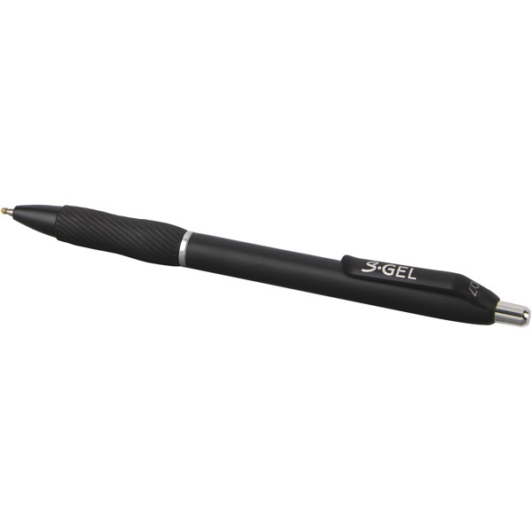 Sharpie® S-Gel ballpoint pen (black ink) - Solid Black / Solid Black