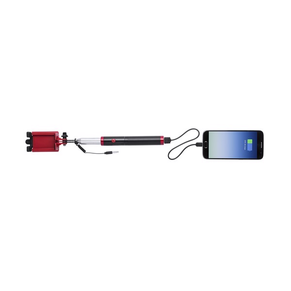 Power Bank Selfie Stick Slatham - Black