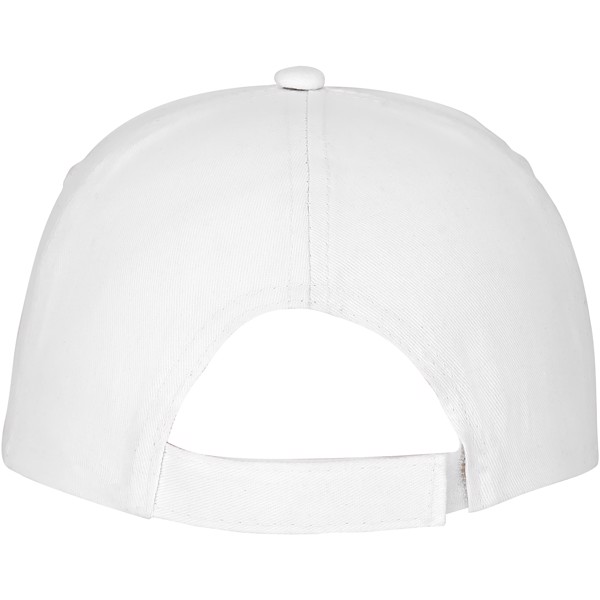 Feniks 5 panel cap - White
